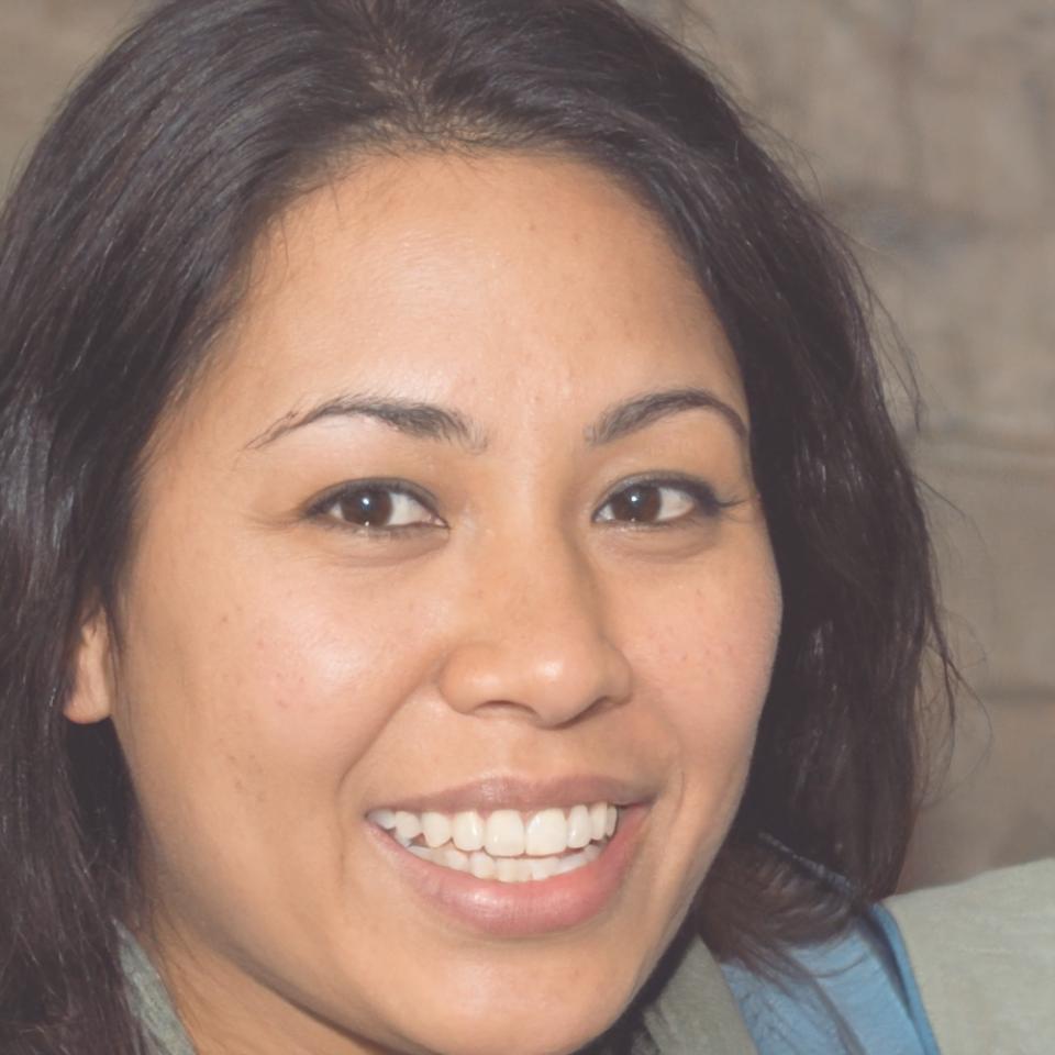Retrato de mujer sonriente